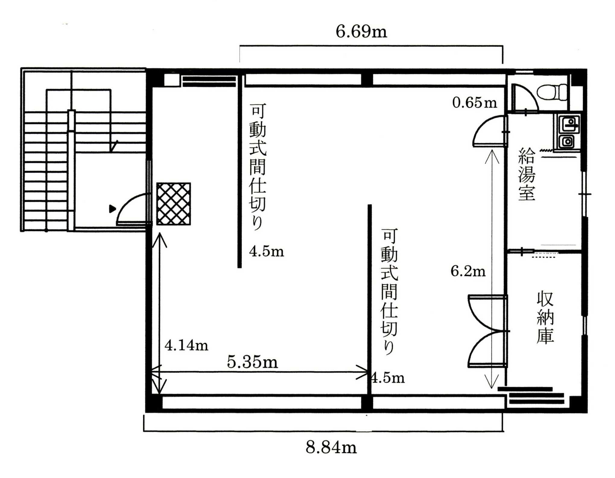 ギャラリー見取り図